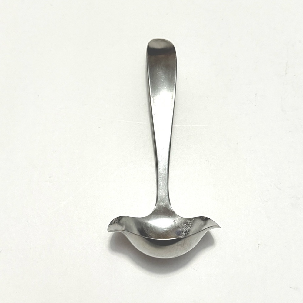 Vintage Brushed Stainless Steel Gravy / Sauce Ladle – 6.75” (WF 18/8 Japan)